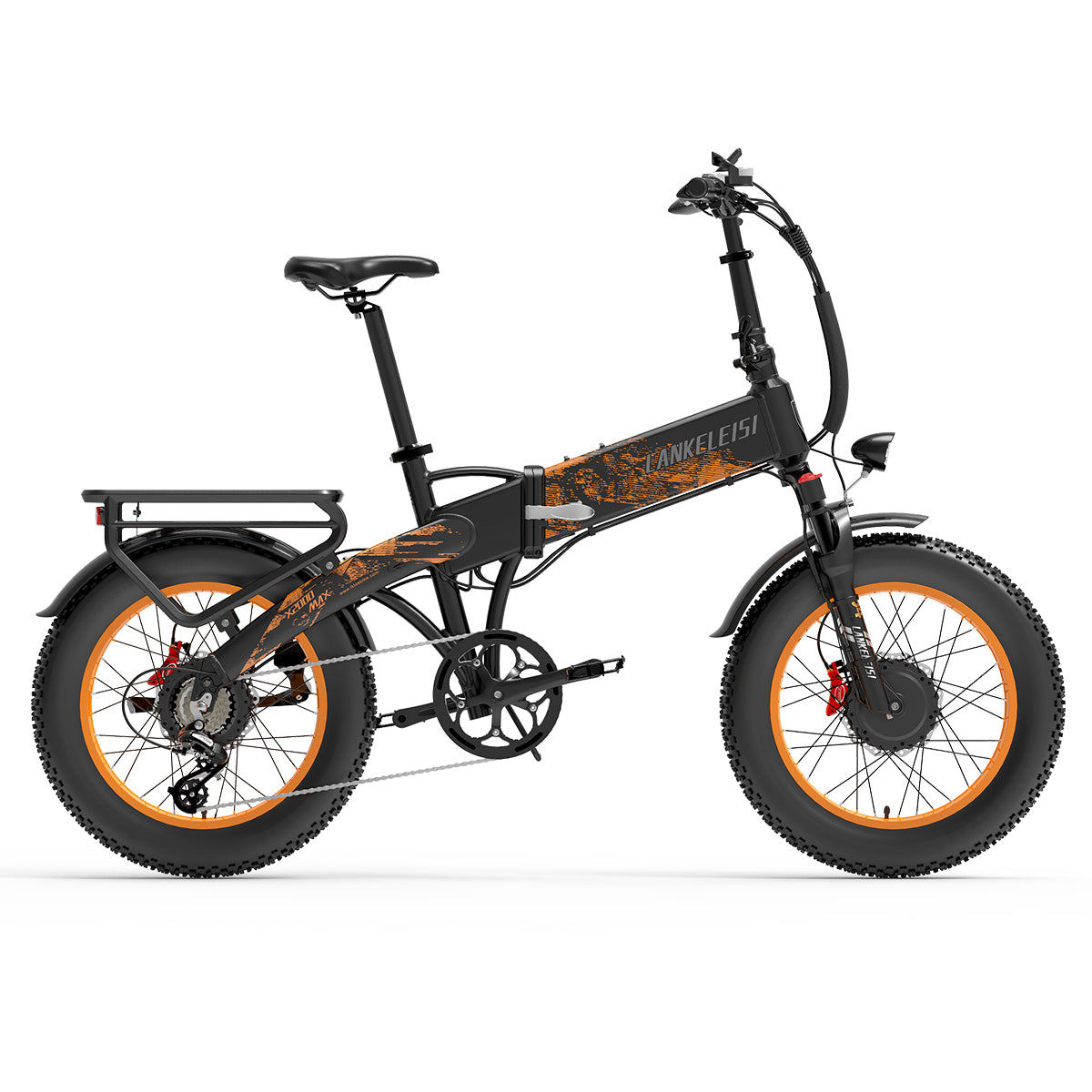 【Pre-sale】LANKELEISI X2000 MAX 2000W Dual Motor Electric Bike(New Arrivals)