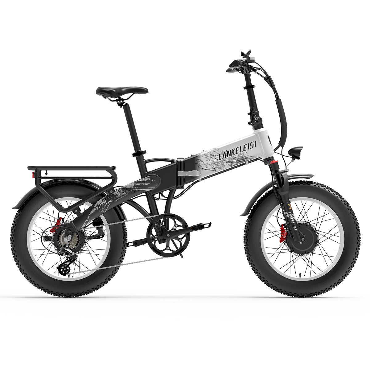 【Pre-sale】LANKELEISI X2000 MAX 2000W Dual Motor Electric Bike(New Arrivals)