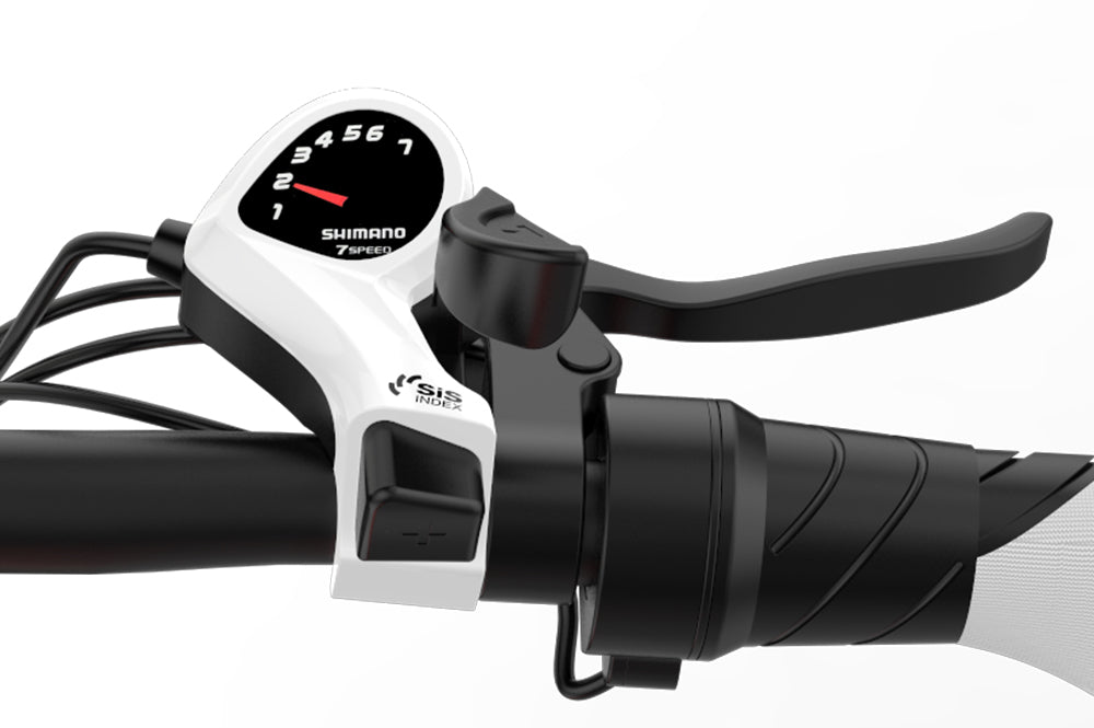 Mandos giratorios de pulgar para cambio de velocidad de engranajes Lankeleisi Ebike