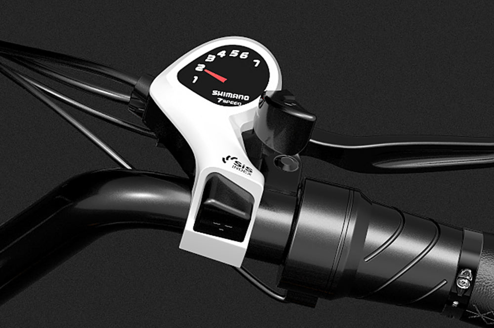 Mandos giratorios de pulgar para cambio de velocidad de engranajes Lankeleisi Ebike