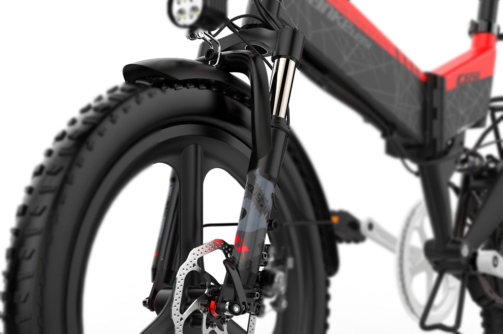 Lankeleisiエレクトリックバイク用のフロントフォークショックアブソーバー