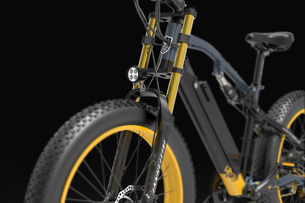 Lankeleisiエレクトリックバイク用のフロントフォークショックアブソーバー