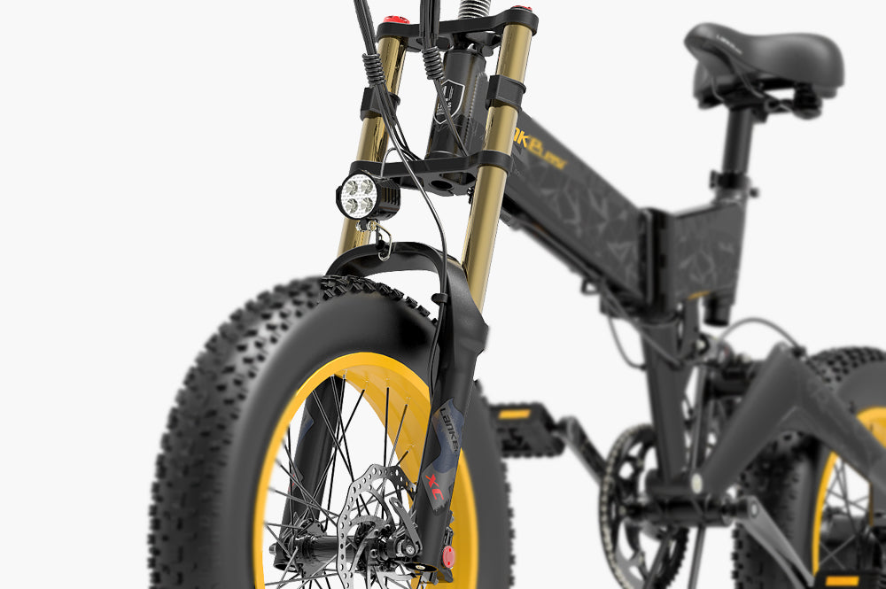 Lankeleisiエレクトリックバイク用のフロントフォークショックアブソーバー