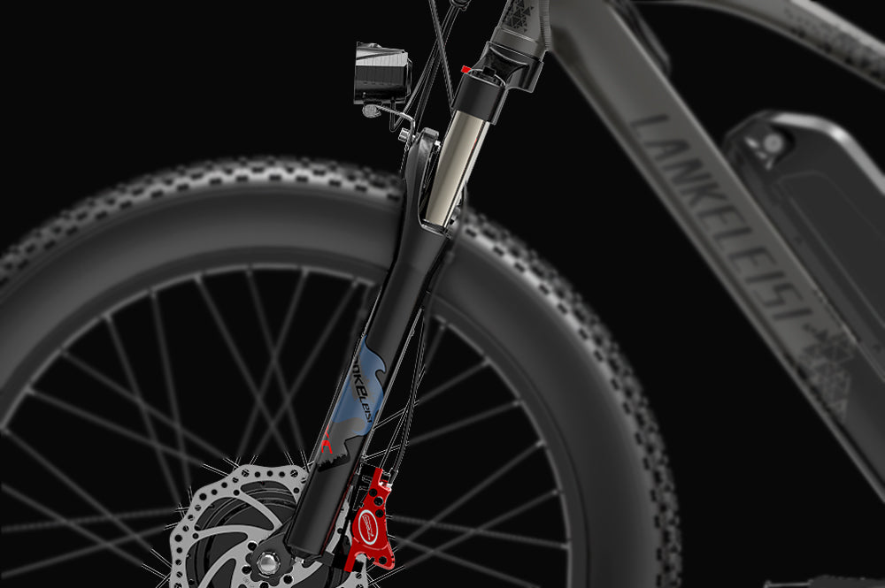 Lankeleisiエレクトリックバイク用のフロントフォークショックアブソーバー