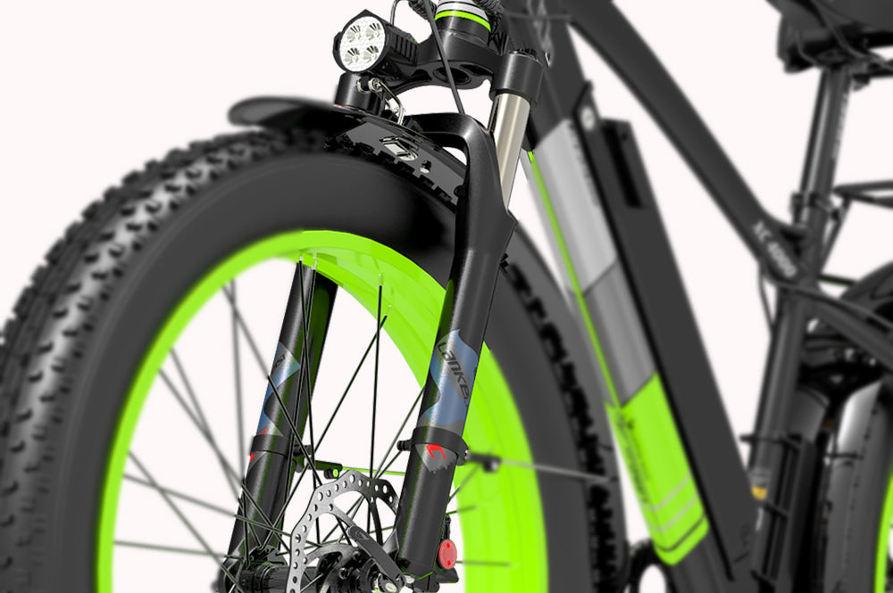 Lankeleisiエレクトリックバイク用のフロントフォークショックアブソーバー
