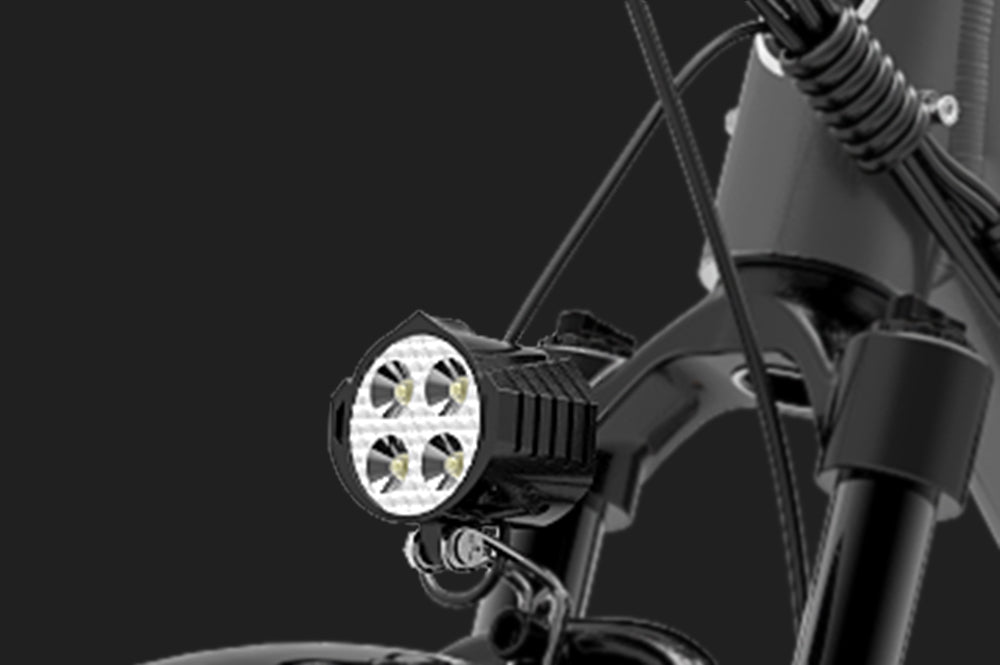 Frontlicht für LANKELEISI Elektrofahrrad