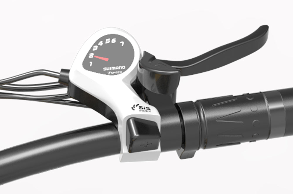 Mandos giratorios de pulgar para cambio de velocidad de engranajes Lankeleisi Ebike