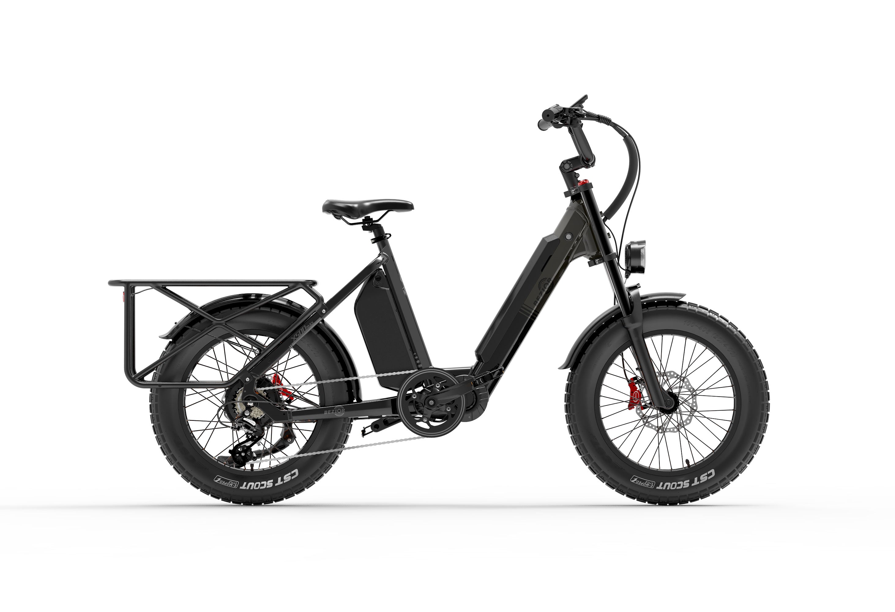 Bicicleta eléctrica de carga con motor Bafang BEZIOR X500MAX 750W