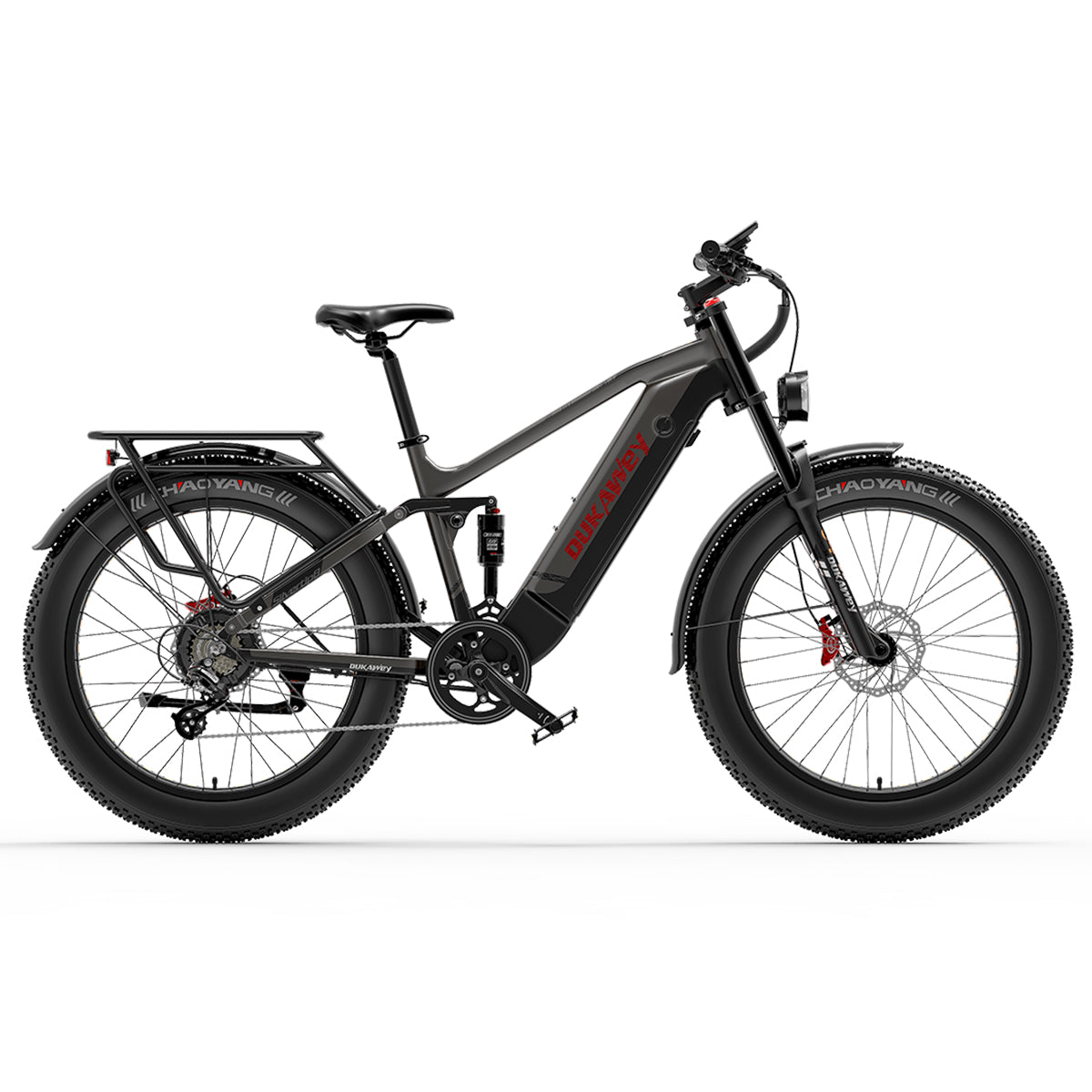 Bicicletta elettrica da montagna Fat Bike Dukawey Silvertip8 1000 W 26”.