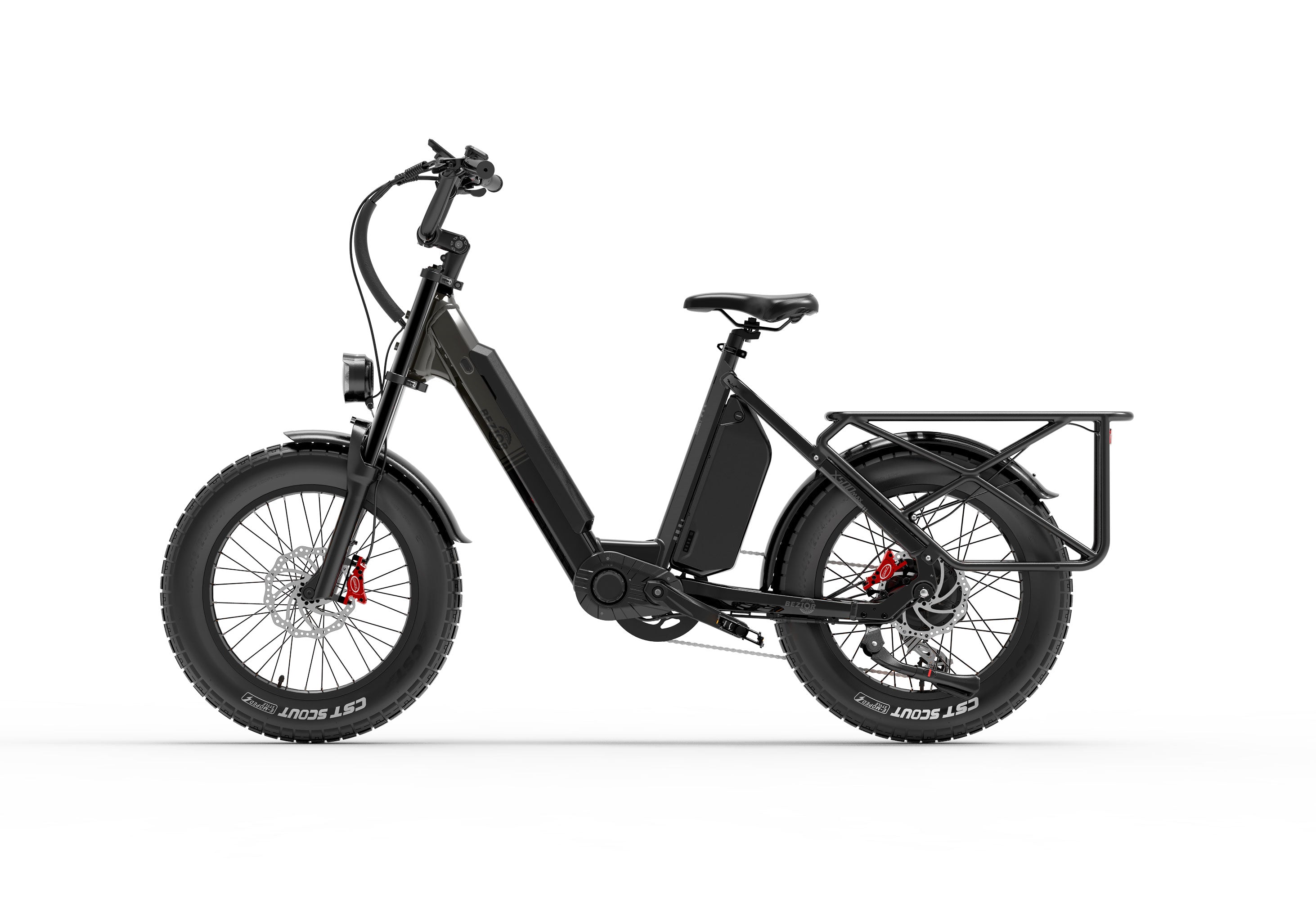 Bicicleta eléctrica de carga con motor Bafang BEZIOR X500MAX 750W