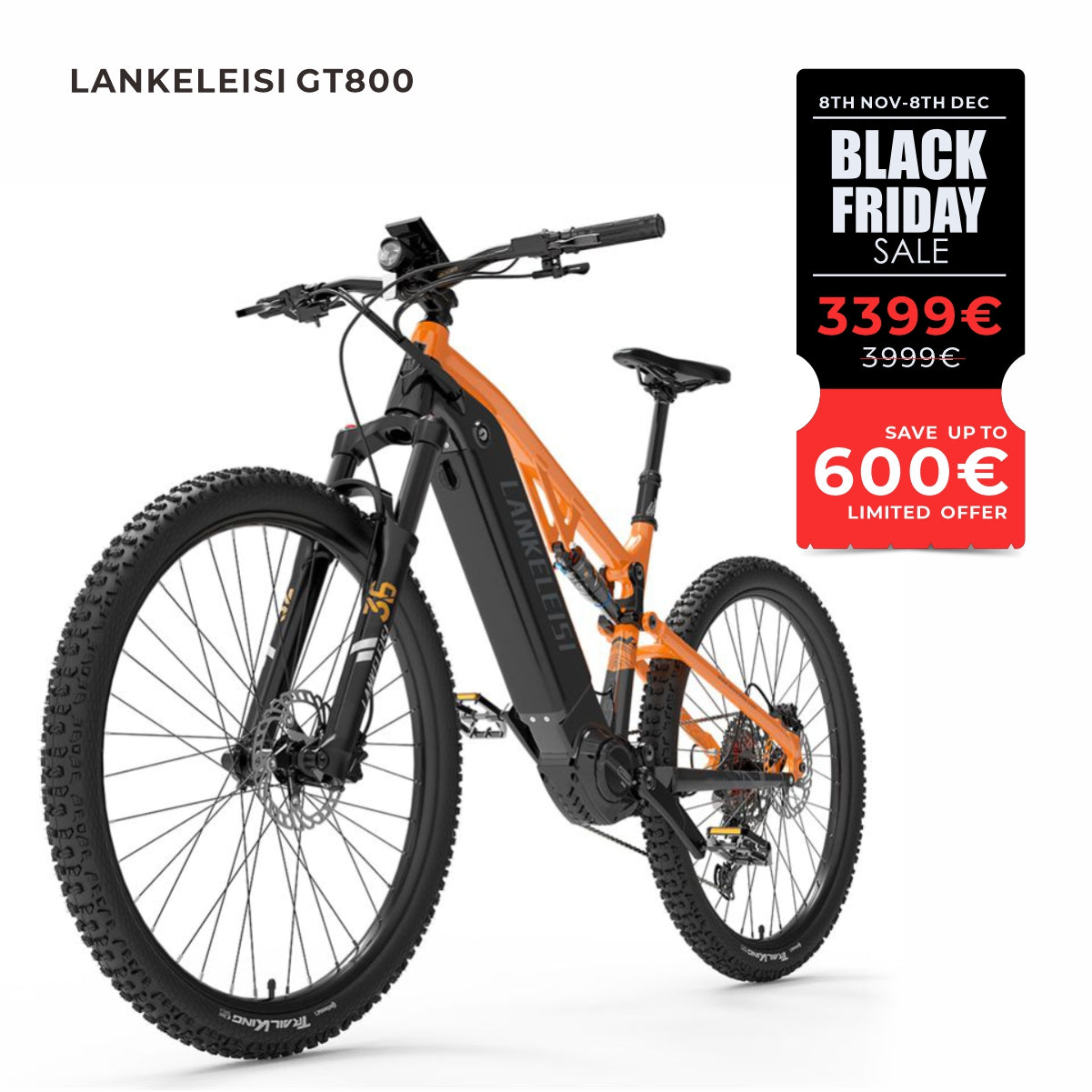 LANKELEISI GT800 Mountain Electric Bike(New Arrivals)