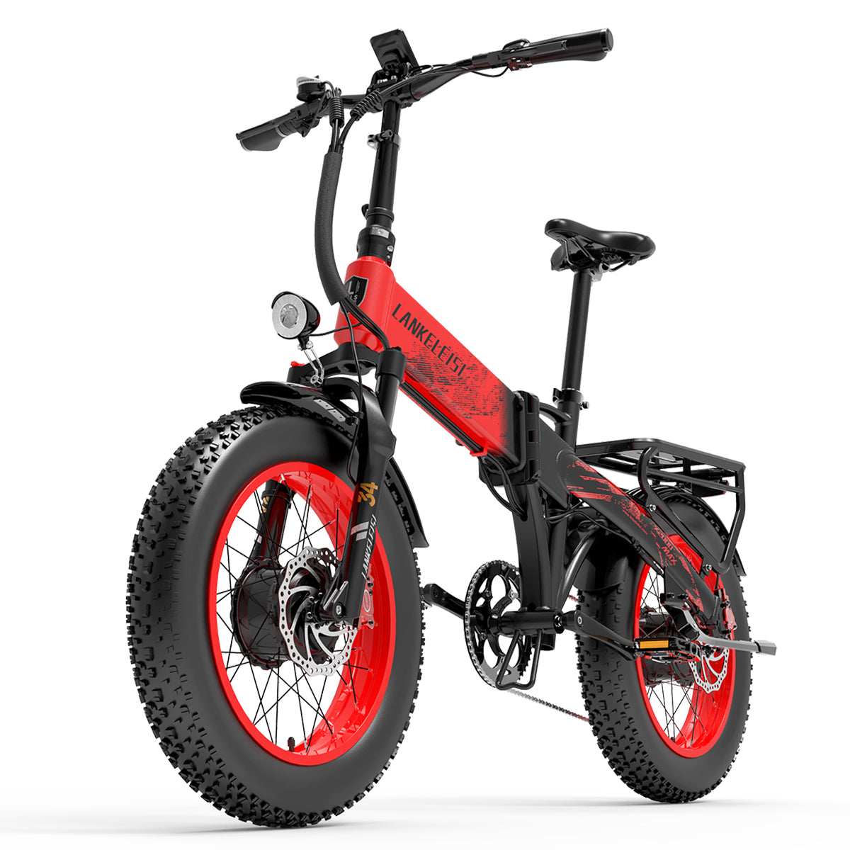 【Voorverkoop】LANKELEISI X2000 MAX 2000W elektrische fiets met dubbele motor