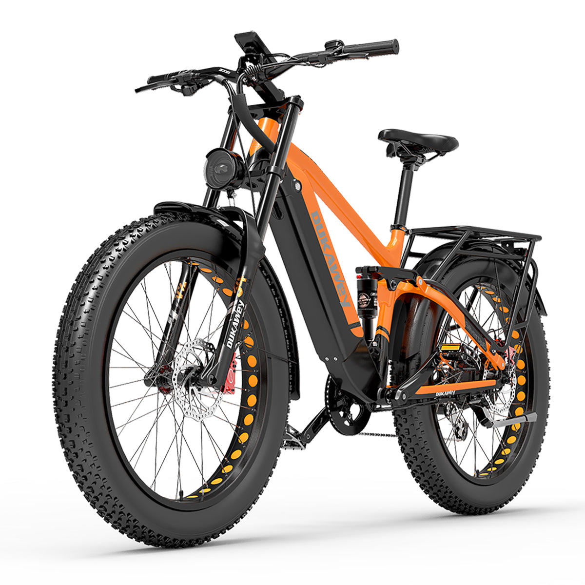 Dukawey Silvertip8 1000W 26” Fat Bike Mountain E-Bike