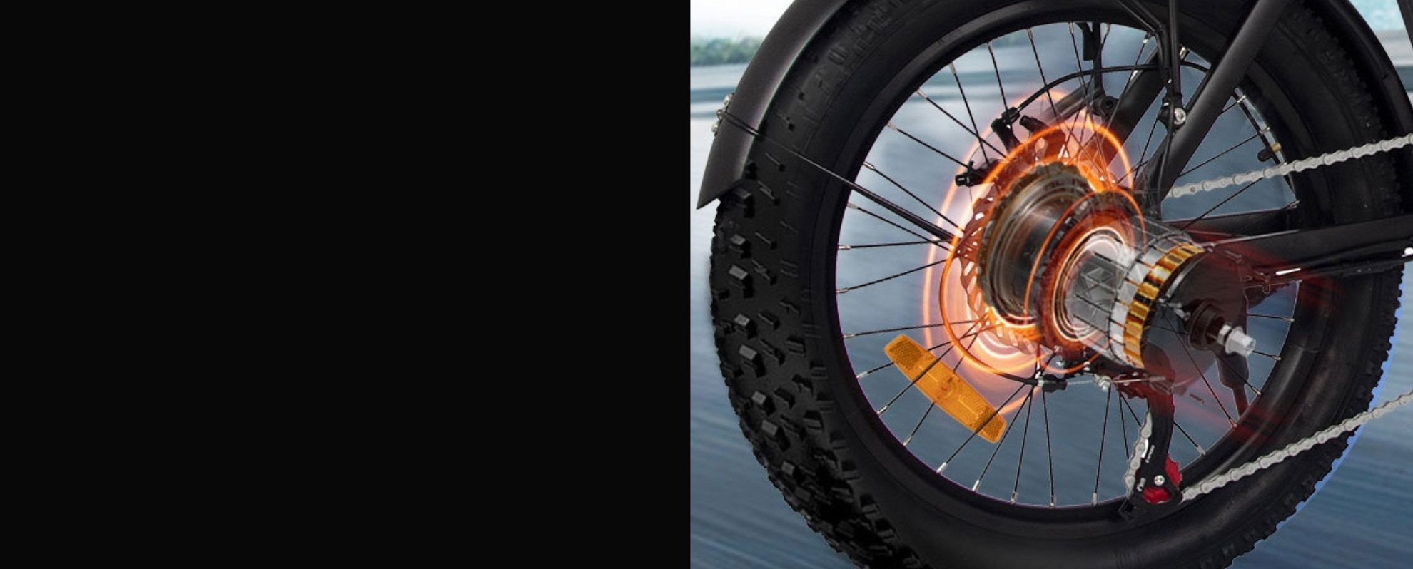 Equipped with 500W brushless motor