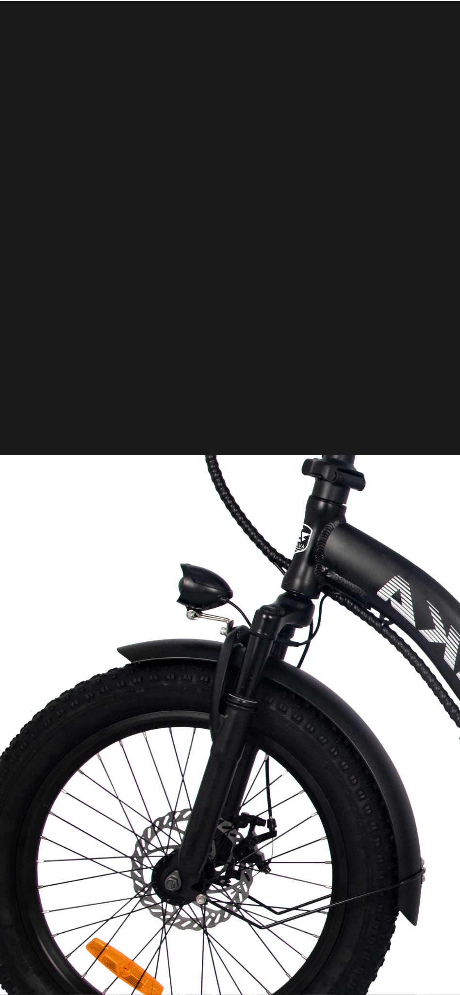 Equipped with full suspension system