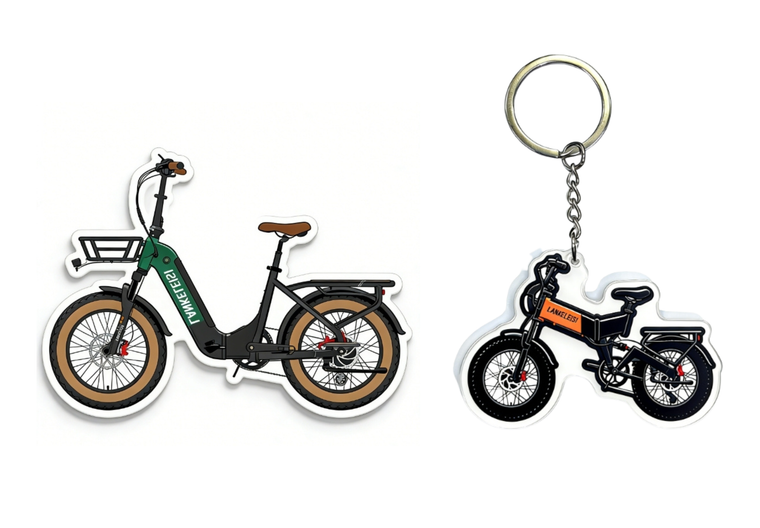 LANKELEISI  GOLF-X & X3000MAX refrigerator magnet & keychain