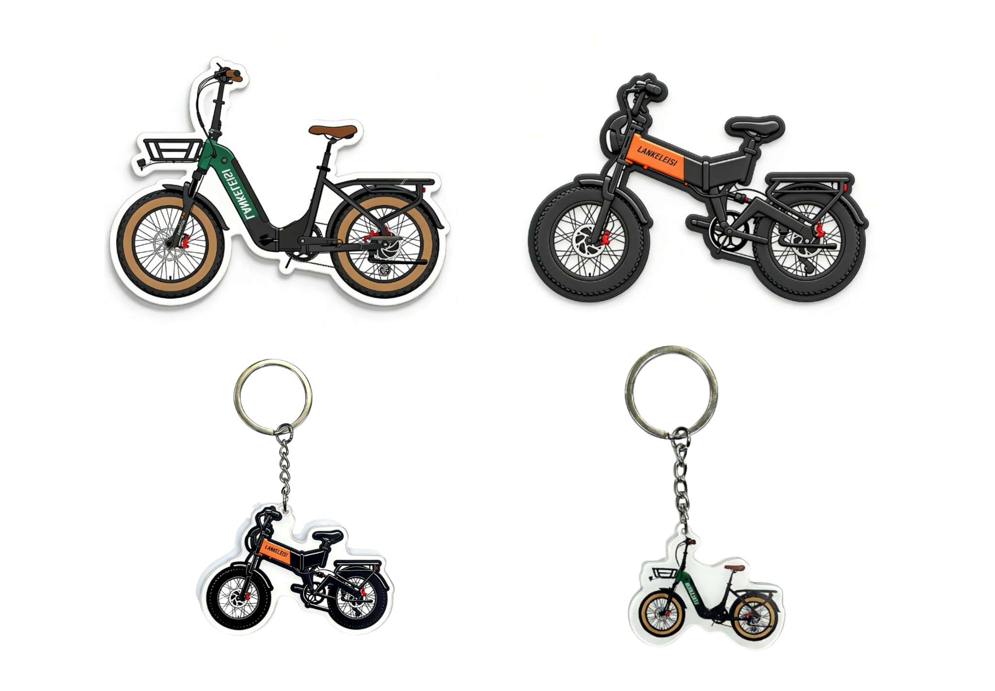 LANKELEISI  GOLF-X & X3000MAX refrigerator magnet & keychain