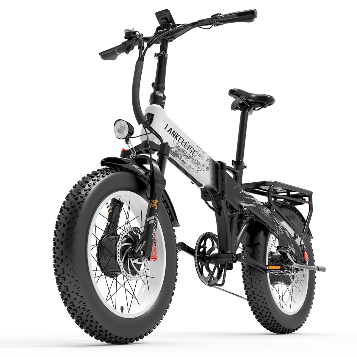 【Voorverkoop】LANKELEISI X2000 MAX 2000W elektrische fiets met dubbele motor