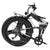 【Preventa】 Bicicleta eléctrica de doble motor LANKELEISI X3000 MAX 2000W (Novedades)
