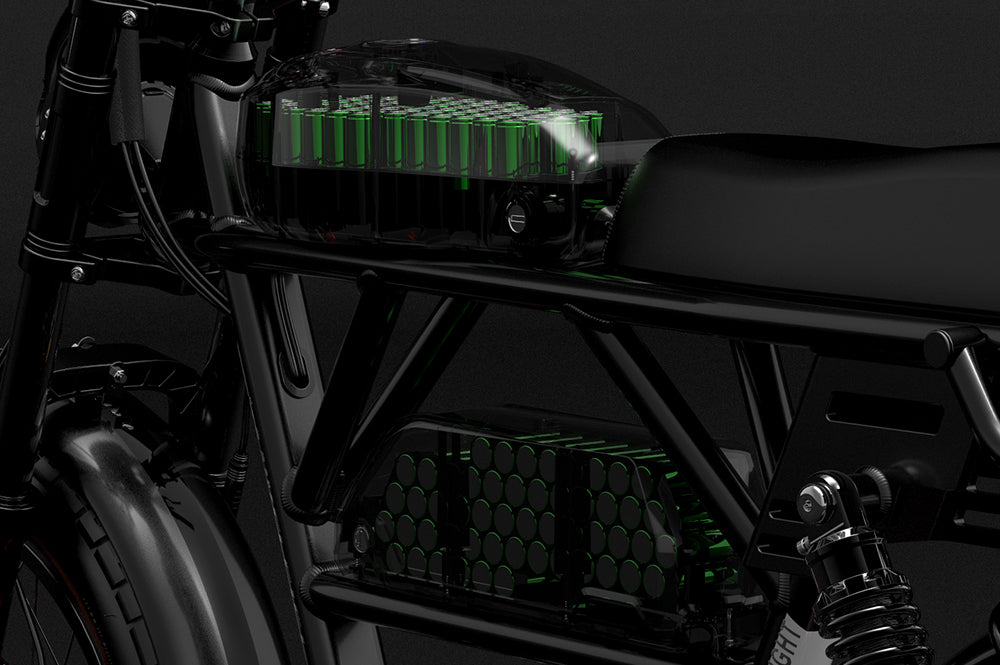 Lithiumbatterie / Li-Ionen-Batterie speziell für LANKELEISI-Elektrofahrräder