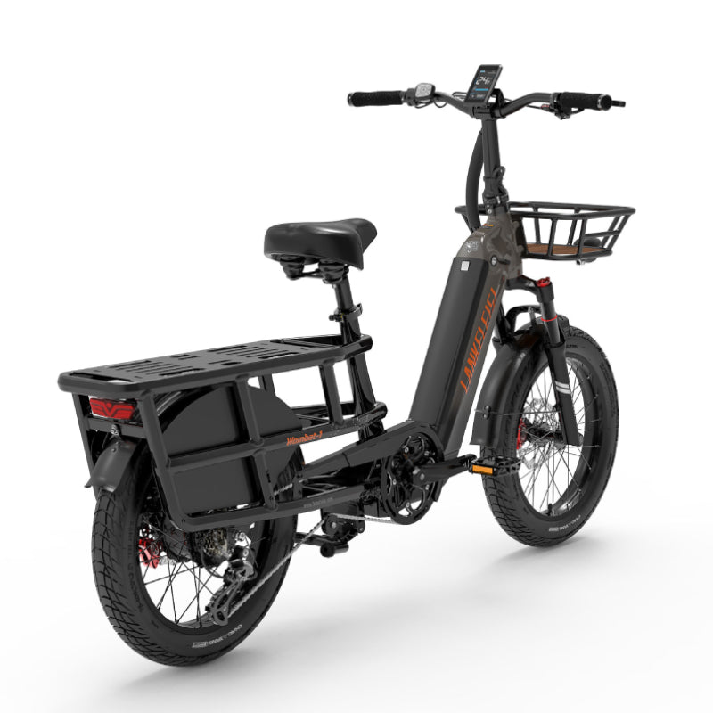 LANKELEISI Wombat-1 1000W Long Range Cargo Electric Bike