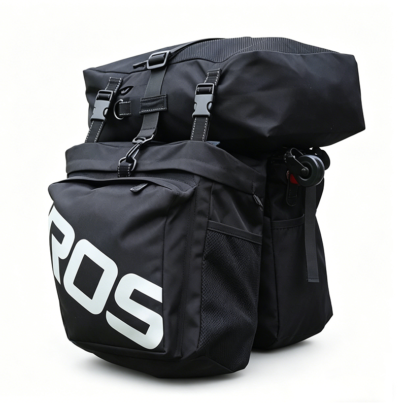 Bolsa trasera 3 en 1 para portaequipajes de bicicleta LANKELEISI