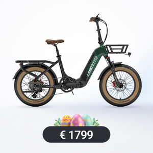 LANKELEISI GOLF-X 960Wh Roti Elettriku tal-Belt Bil-Passi Faċli u Li Jintefa'