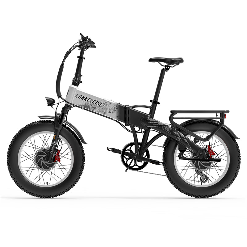 ランケライシ X2000MAX | 2000W デュアルモーター折りたたみ式電動自転車