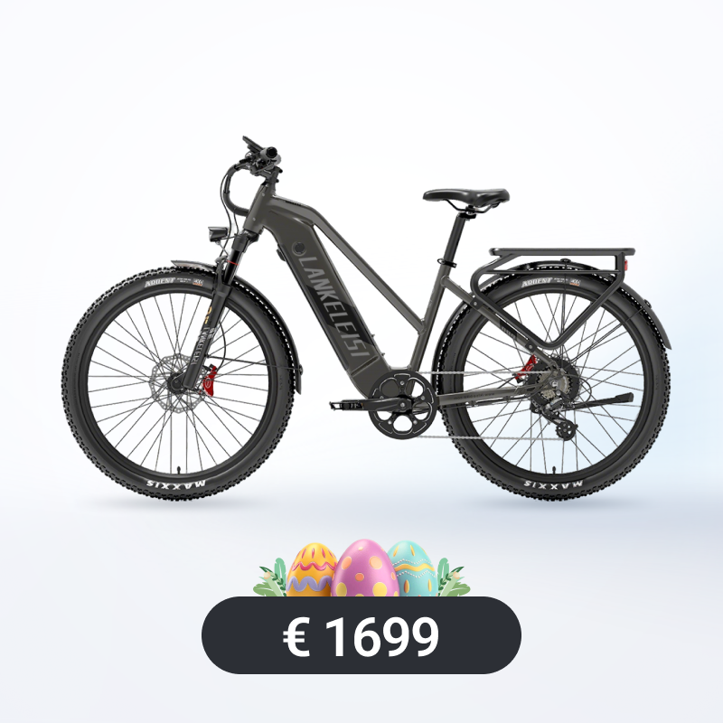 LANKELEISI MX600PRO 500W 27.5" Electric Trekking Bike 20Ah City Electric Bike