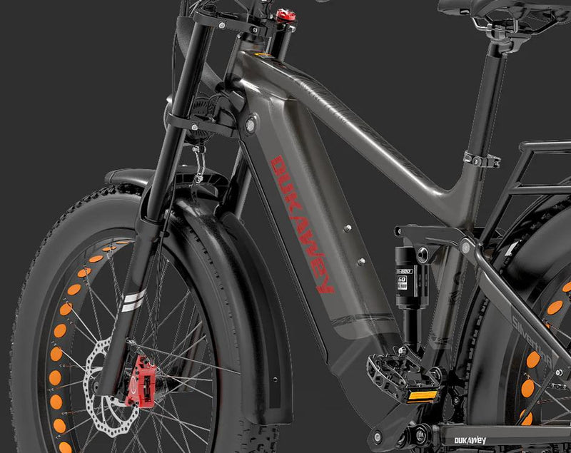 Suspensión arrière à pression douce pour vélo