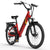 【Pre-vendita】Bicicletta da città elettrica LANKELEISI ES500PRO（NOVITÀ NEL 2023）（Rosso）