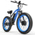 【Preventa】 Bicicleta eléctrica todoterreno LANKELEISI MG740PLUS de doble motor (nueva en 2023) (gris)