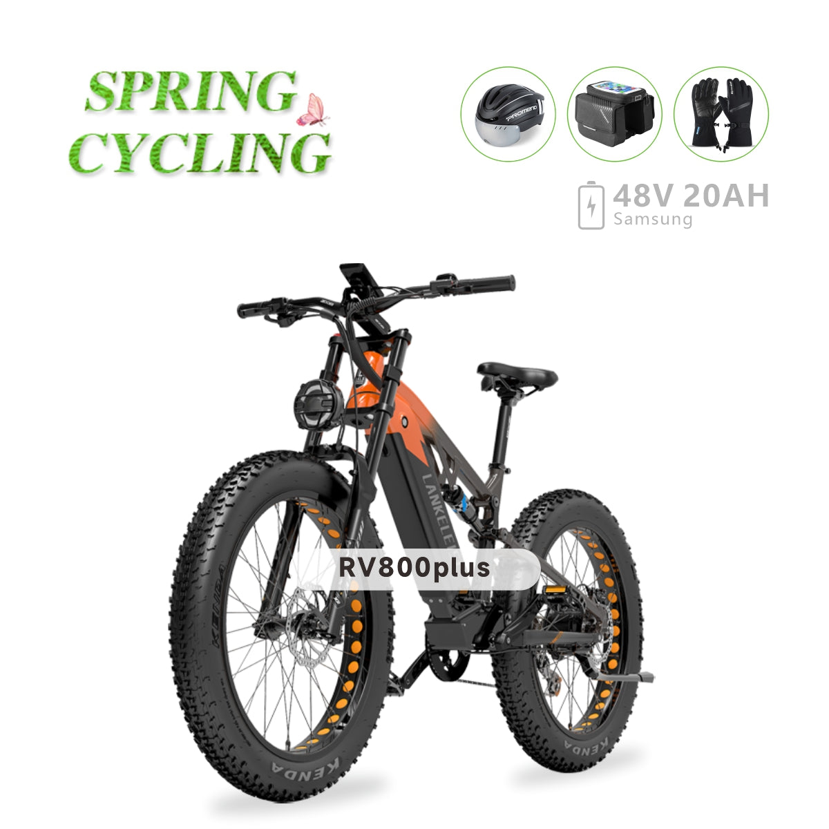 LANKELEISI RV800 Plus Bicicleta de montaña 電気コンモーター Bafang de 750 W de alta calidad