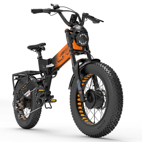 Bicicleta eléctrica de doble motor Lankeleisi X3000 Max 2000W (nuevas llegadas)