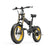 Bicicleta eléctrica para nieve Lankeleisi X3000Plus-Up Fat Tire gris