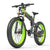 Mountain bike elettrica Lankeleisi Xt750 Plus Big Fork Fat Tire Verde