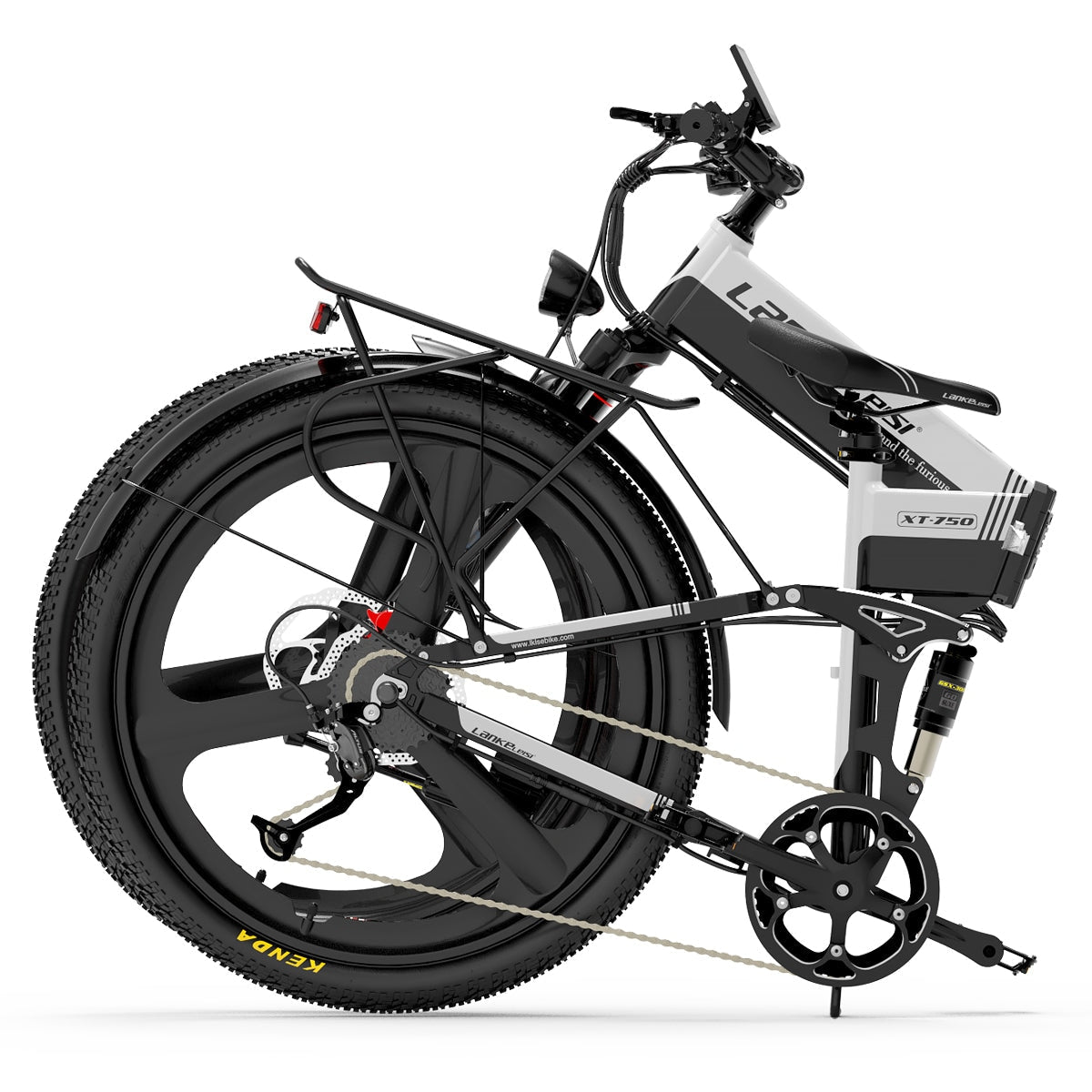 LANKELEISI スポーツ電動折りたたみ自転車 XT750(2023年XNUMX月新商品)