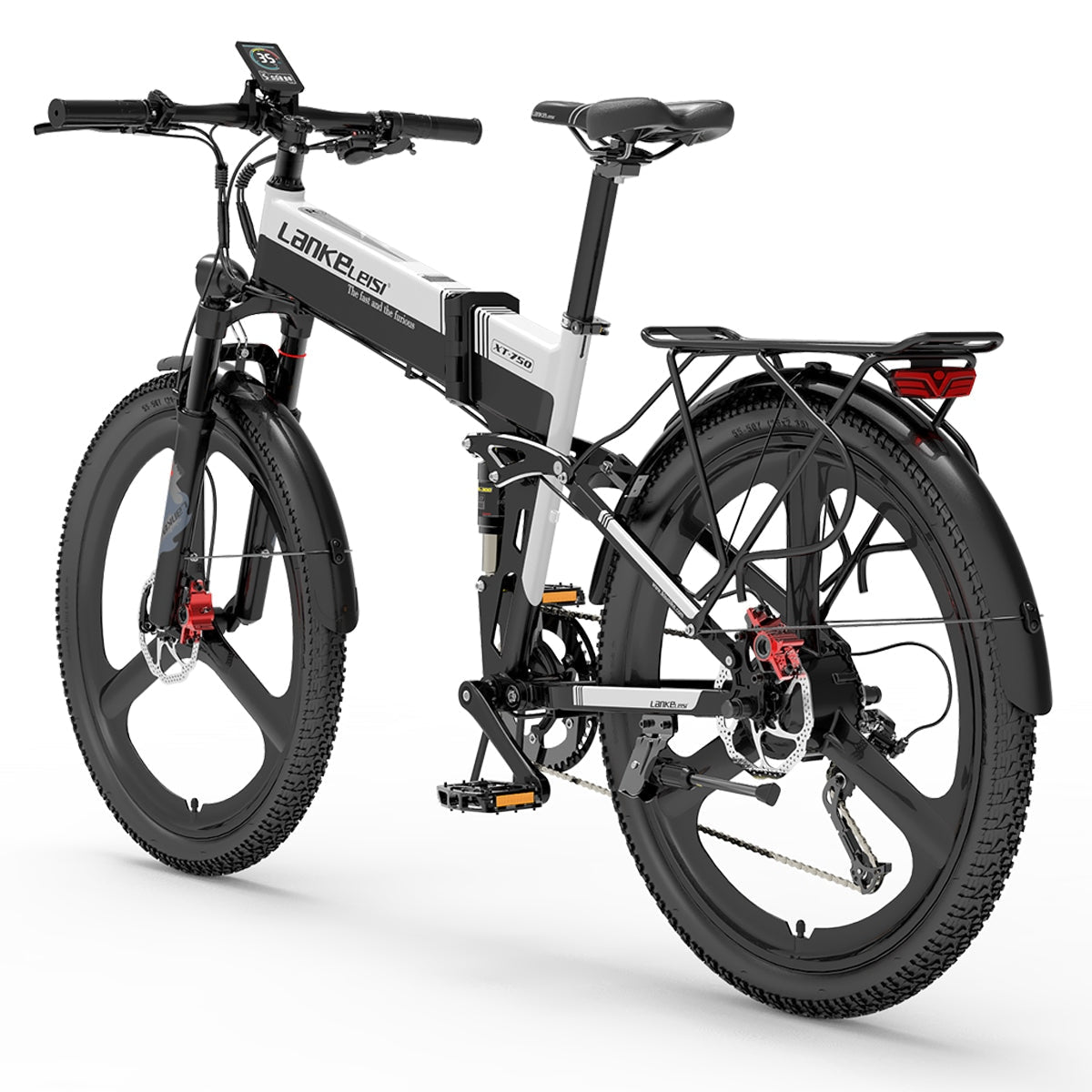 LANKELEISI スポーツ電動折りたたみ自転車 XT750(2023年XNUMX月新商品)
