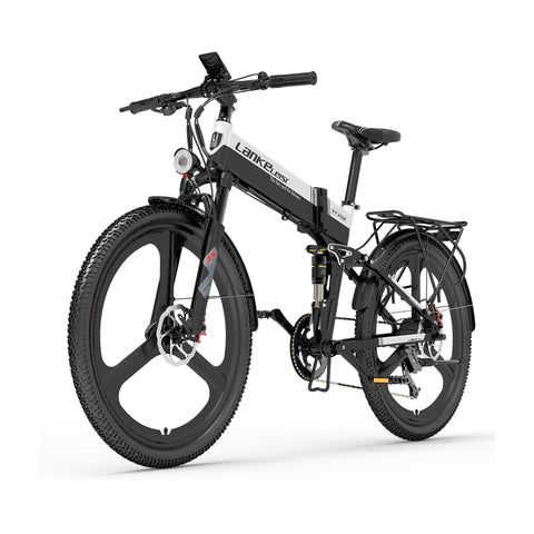 Lankeleisi Xt750 スポーツ電動折りたたみ自転車(2023年XNUMX月新商品) ホワイト