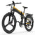 Bicicletta pieghevole elettrica sportiva Lankeleisi Xt750 (novità per dicembre 2023) gialla