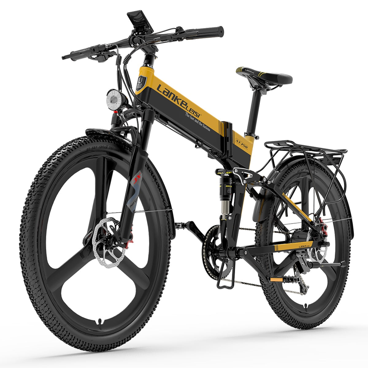 LANKELEISI スポーツ電動折りたたみ自転車 XT750(2023年XNUMX月新商品)