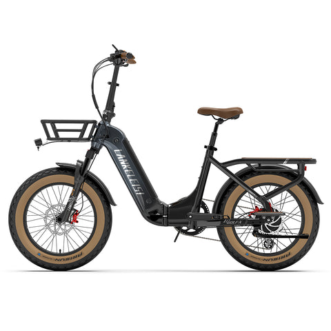 Lankeleisi GOLF-X シティ 電動自転車 グレー