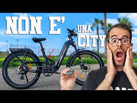 Don't call it a city bike! 😱 The Lankeleisi Kett 8 goes where it shouldn't.