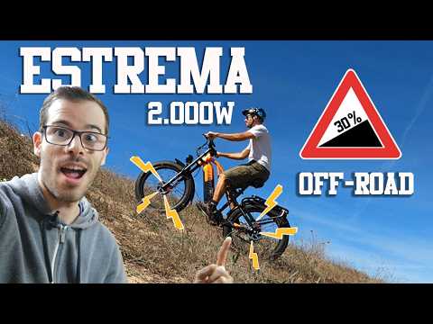 Toto elektrické kolo s výkonem 2000 W zdolá každý kopec: Lankeleisi MG800 Max