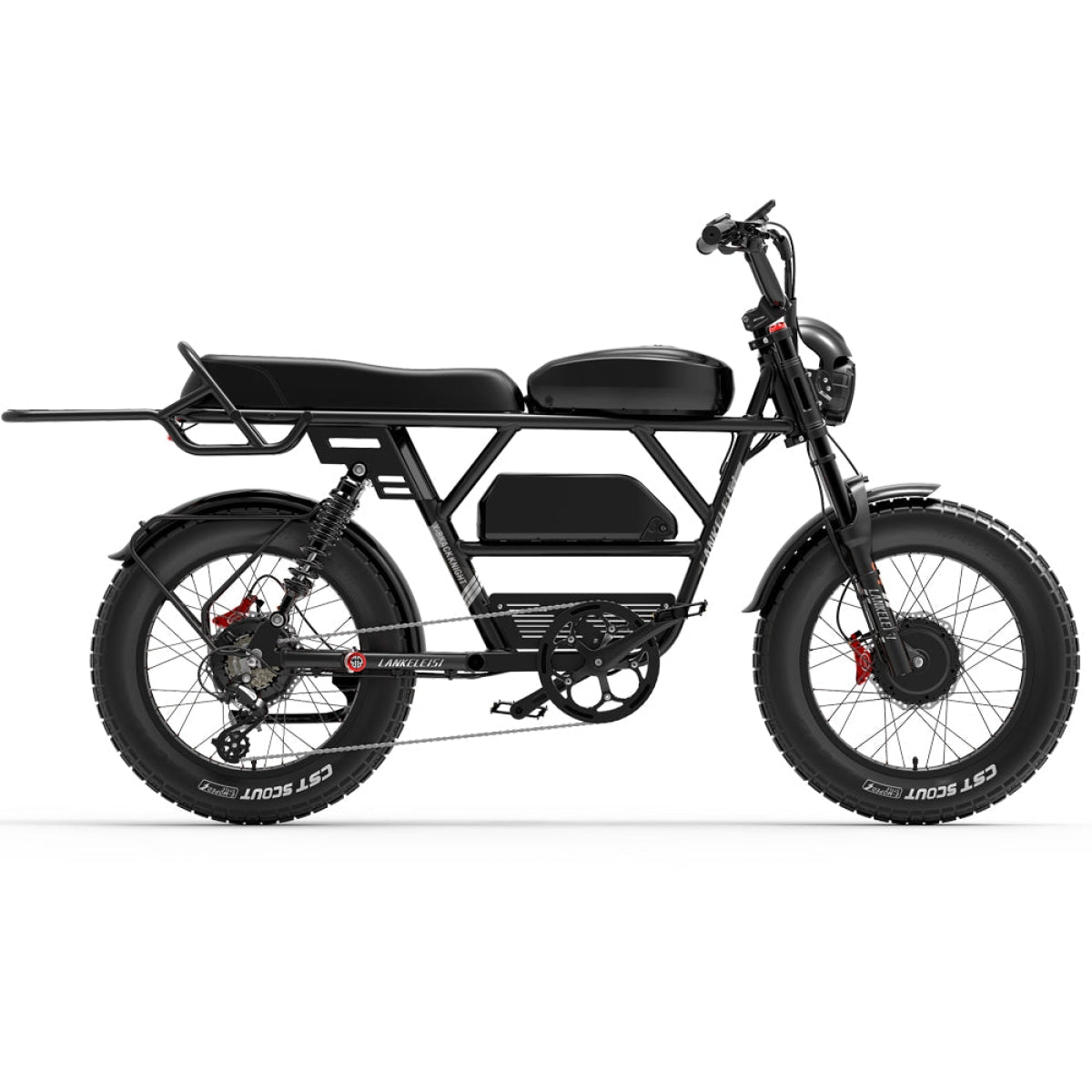 LANKELEISI X-Black Knight 2000W デュアルモーター 最大航続距離 280KM