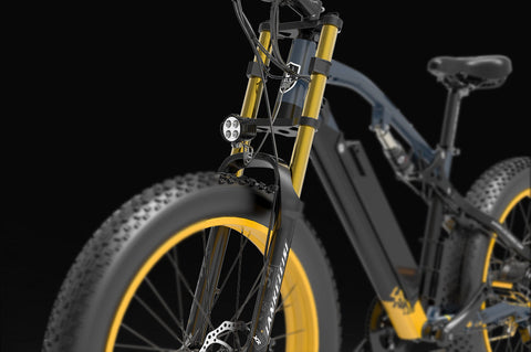 LANKELEISI電動自転車用フロントフォークショックアブソーバー